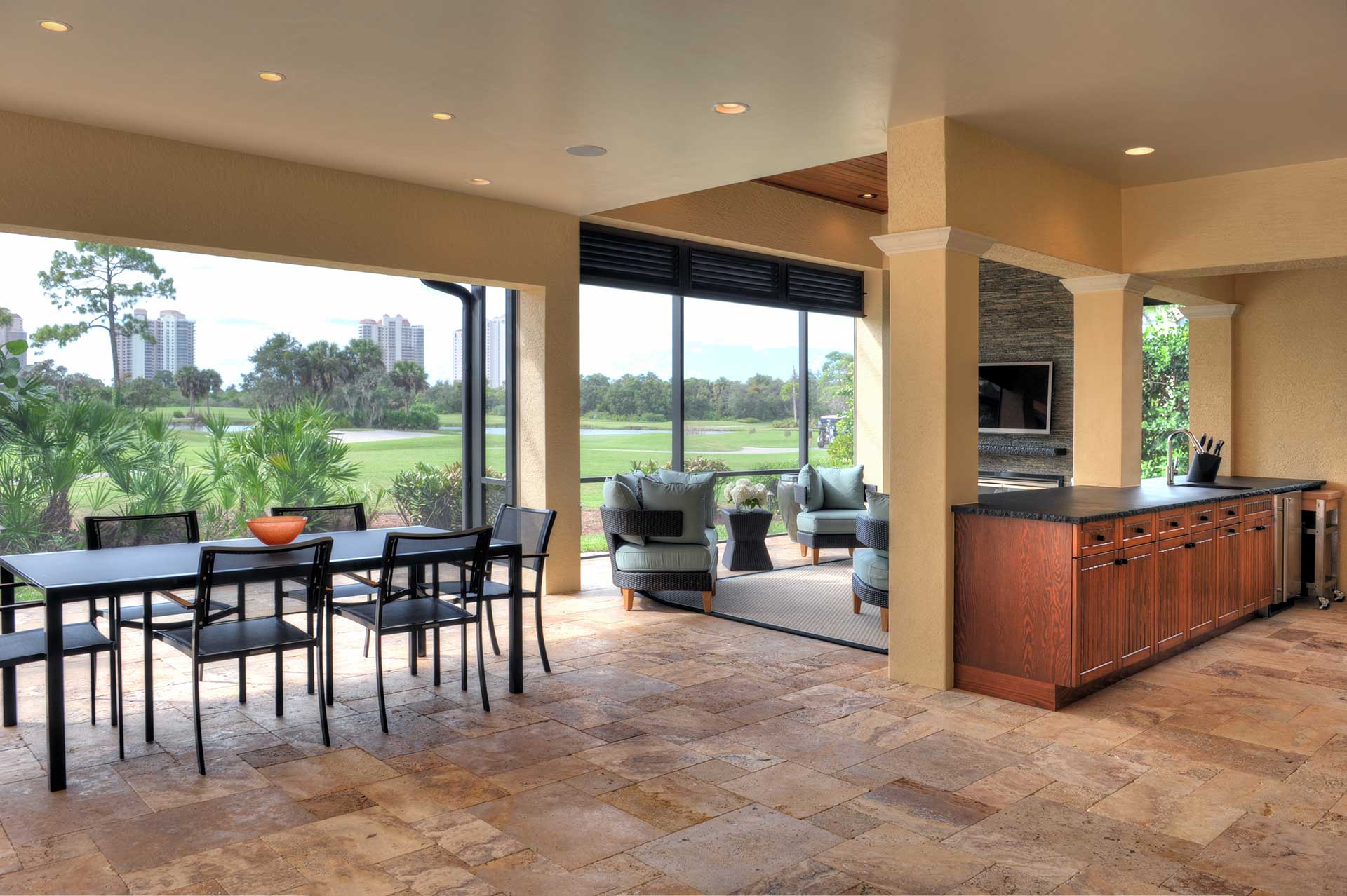 Outdoor Living Space Design In Fort Myers FL By Progressive Design 