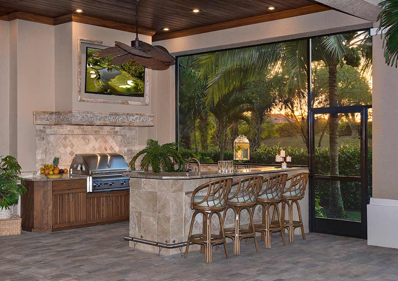 Outdoor Kitchen Remodel Bonita Springs