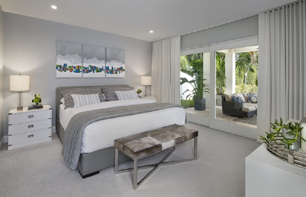 Master Bedroom in Whole House Remodel in Bonita Springs, FL by Progressive Design Build