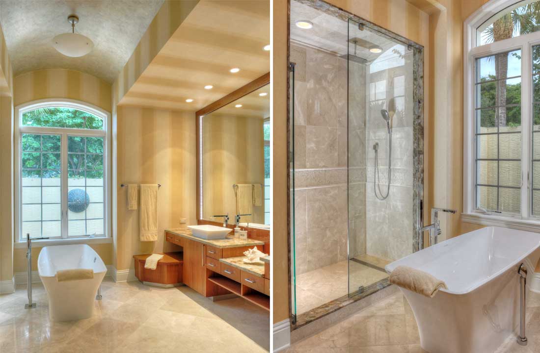 Tub and Shower Master Bedroom Remodel in Bonita Springs