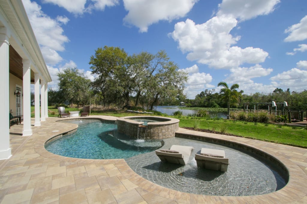 Outdoor Kitchen & Living Space Remodel in Alva, Florida by Progressive Design Build