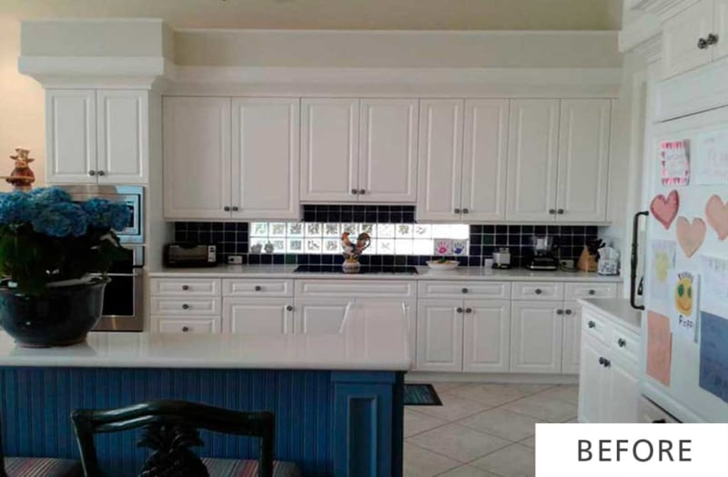 Before of kitchen remodel bonita springs