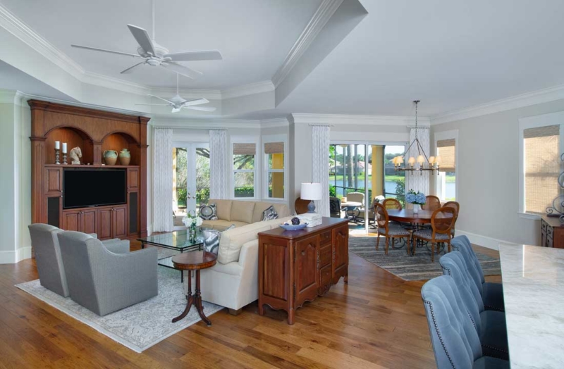 Transitional Kitchen Remodel in the Shadow Wood neighborhood of Estero