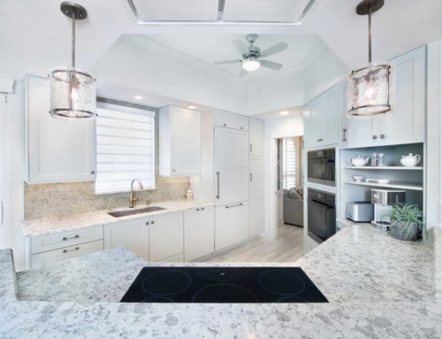 White Transitional Kitchen Remodel in Naples, FL