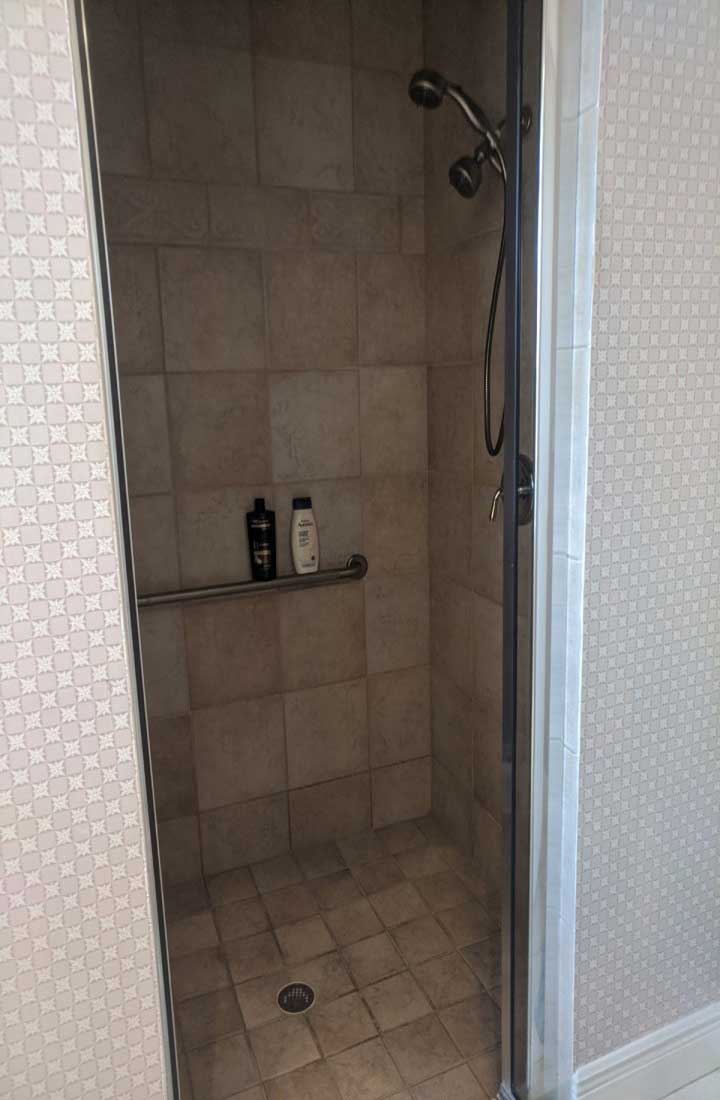 Bonita Bay FL Shower Before Remodel