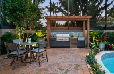 Bonita Bay FL Outdoor Kitchen BBQ Remodel