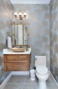 Estero FL Guest Bathroom Remodel wallpaper