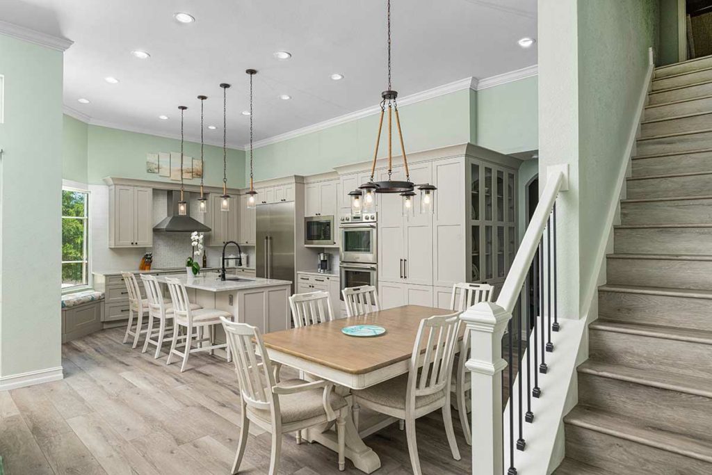 A Spacious Reconfigured Kitchen Remodel in Naples, FL