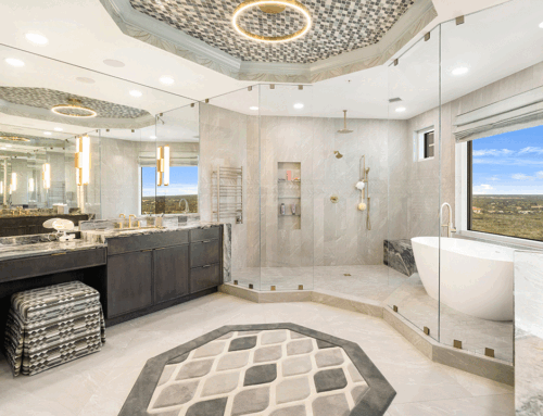 A Luxe Primary Bathroom and Laundry Room Remodel in Bonita Bay, FL
