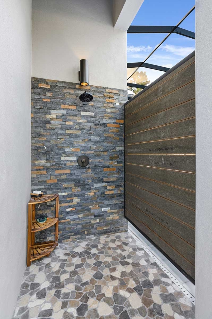 Outdoor Pool Shower